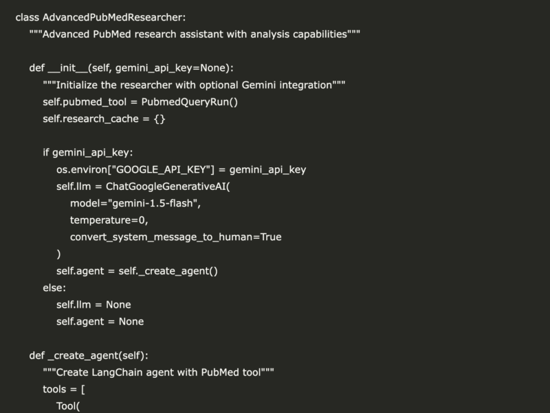 A Code Implementation to Efficiently Leverage LangChain to Automate PubMed Literature Searches, Parsing, and Trend Visualization