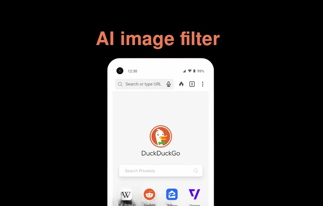 DuckDuckGo låter användare filtrera AI-genererade bilder