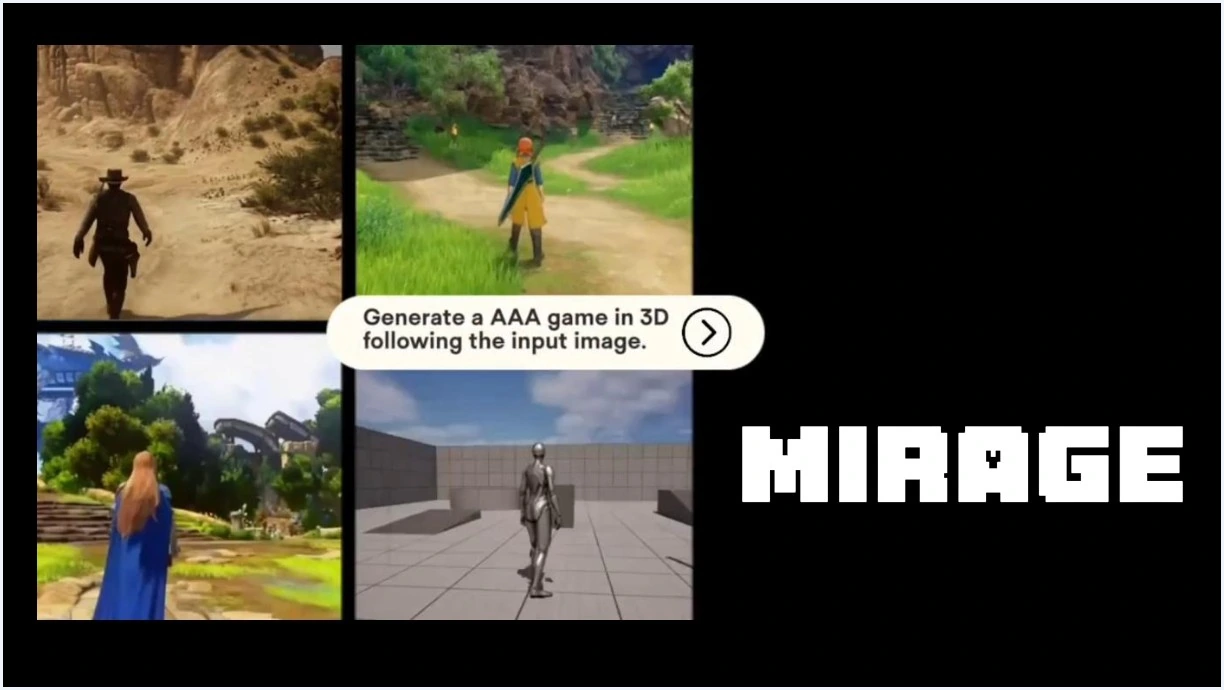 Mirage AI skapar GTA och Forza spel