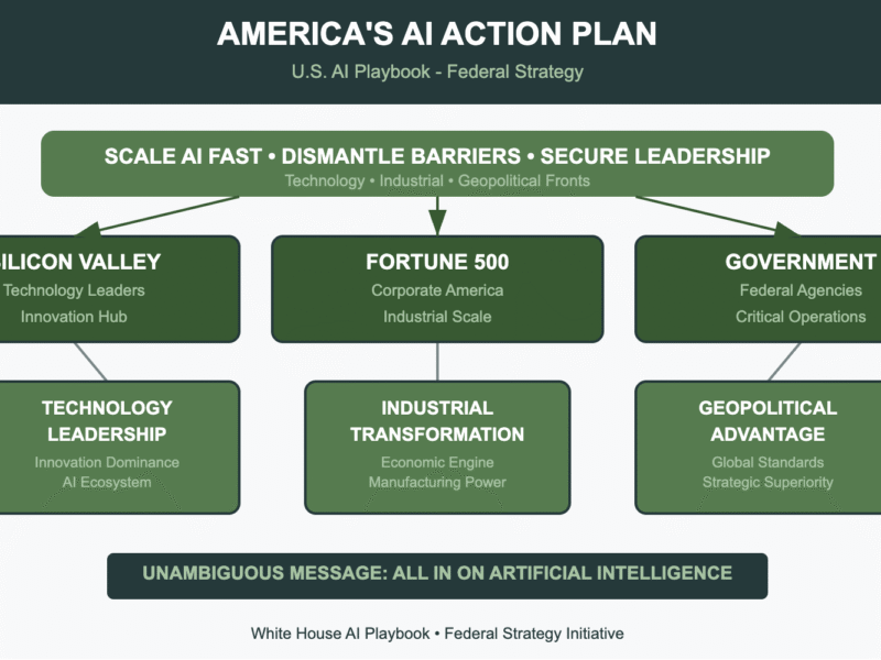 The U.S. White House Releases AI Playbook: A Bold Strategy to Lead the Global AI Race
