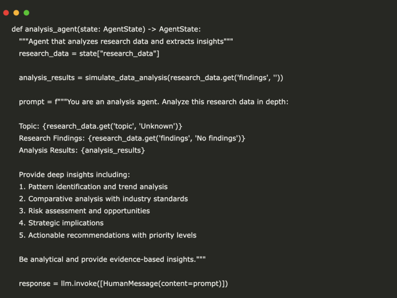 A Coding Implementation to Advanced LangGraph Multi-Agent Research Pipeline for Automated Insights Generation