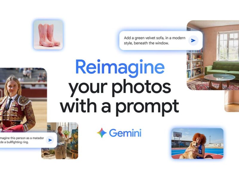 Google announces native image editing in Gemini app