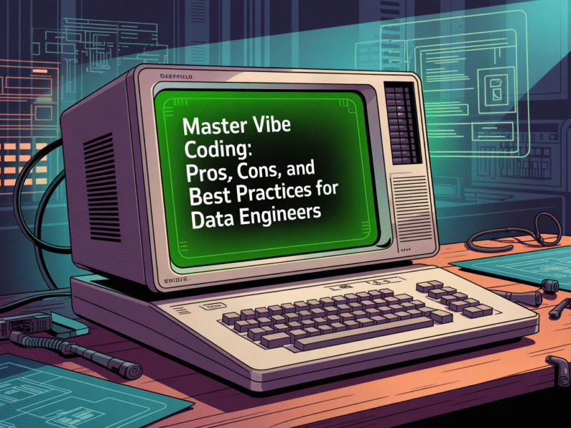 Master Vibe Coding: Pros, Cons, and Best Practices for Data Engineers