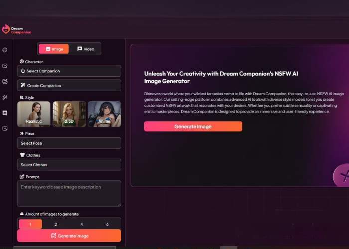 Mydreamcompanion Image generator: My Unfiltered Thoughts