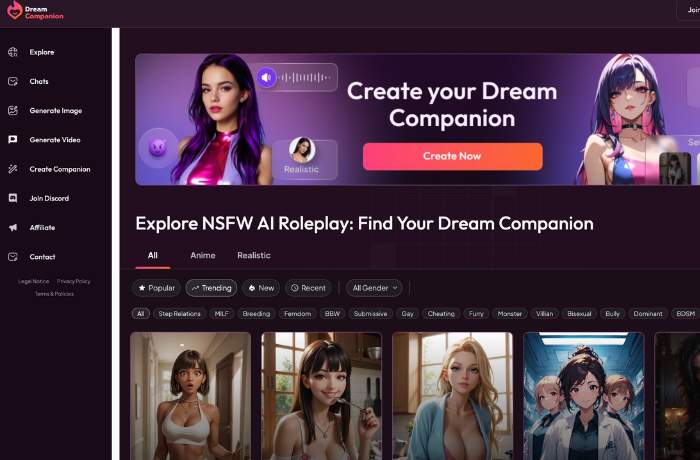 Tried Mydreamcompanion Uncensored Chat for 1 Month: My Experience