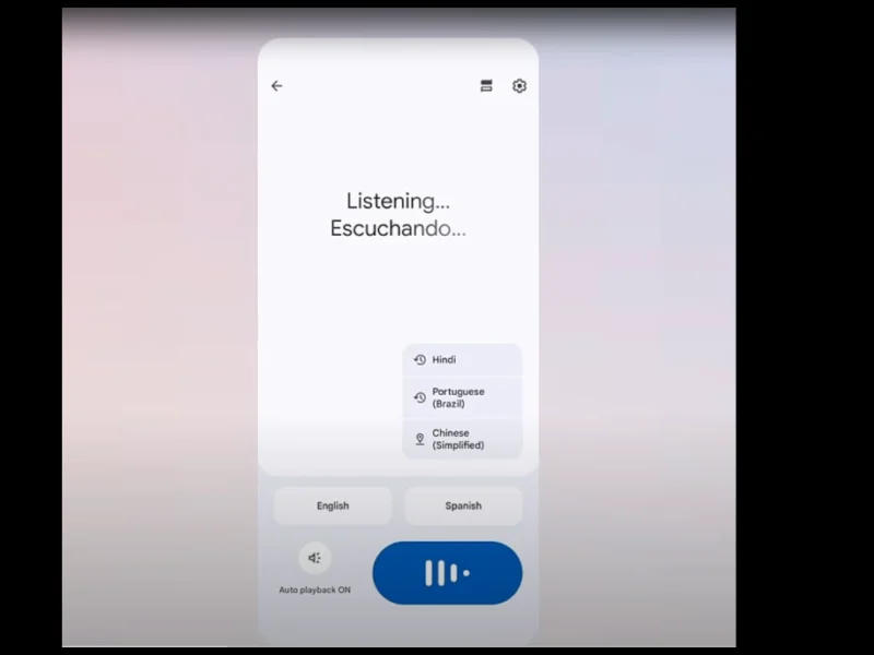 Ny gratis Google AI universell Röstöversättare